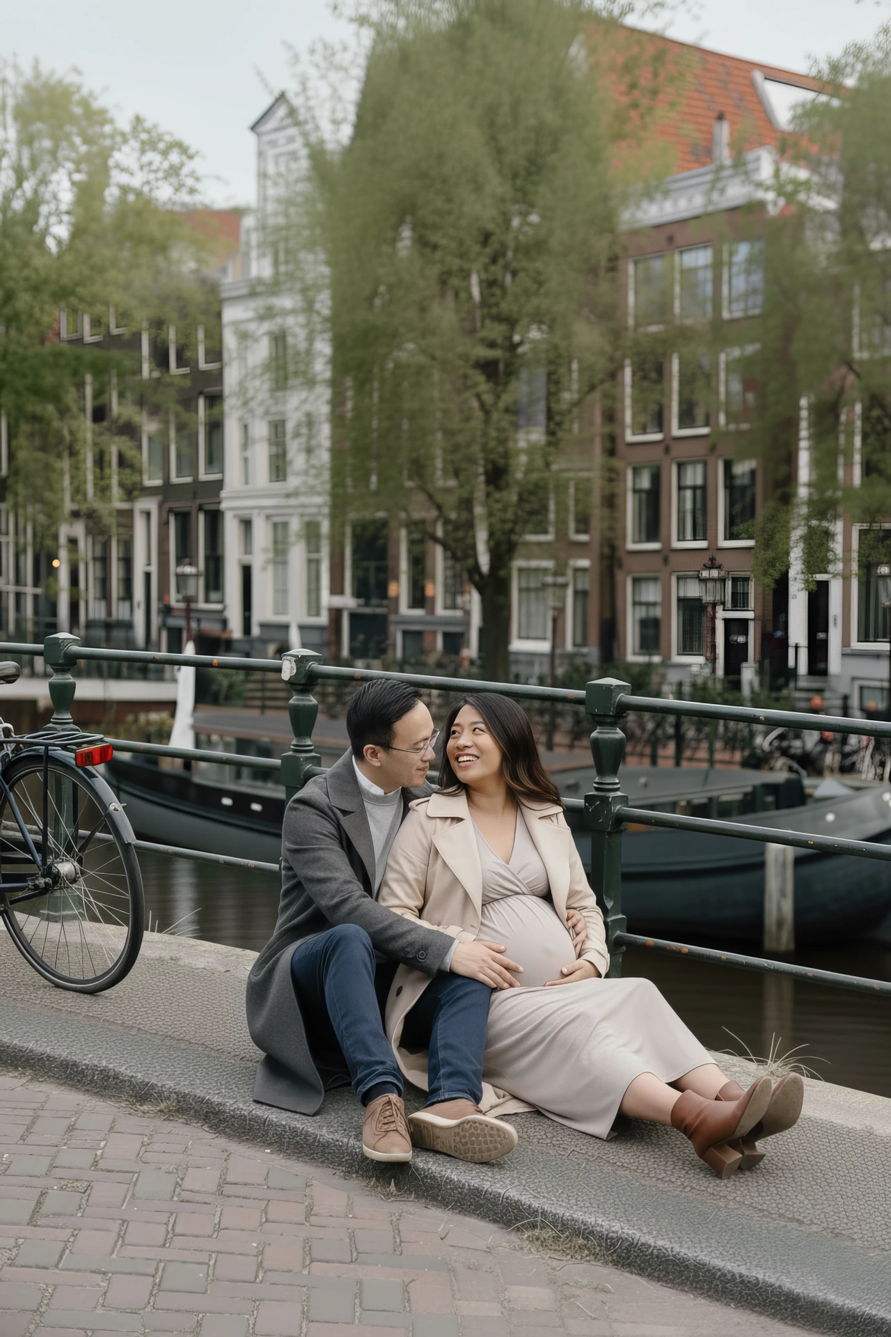 A couple photoshoot in Amsterdam