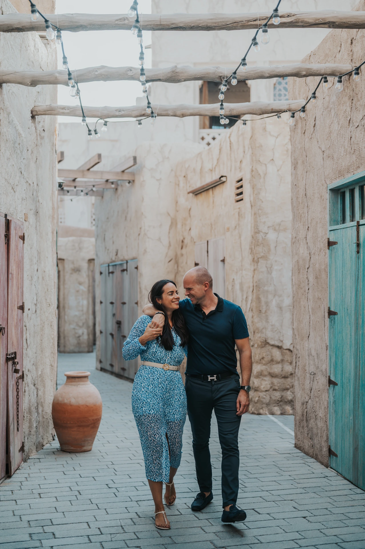 Photoshoot in Dubai in the Al seef (old Dubai) area